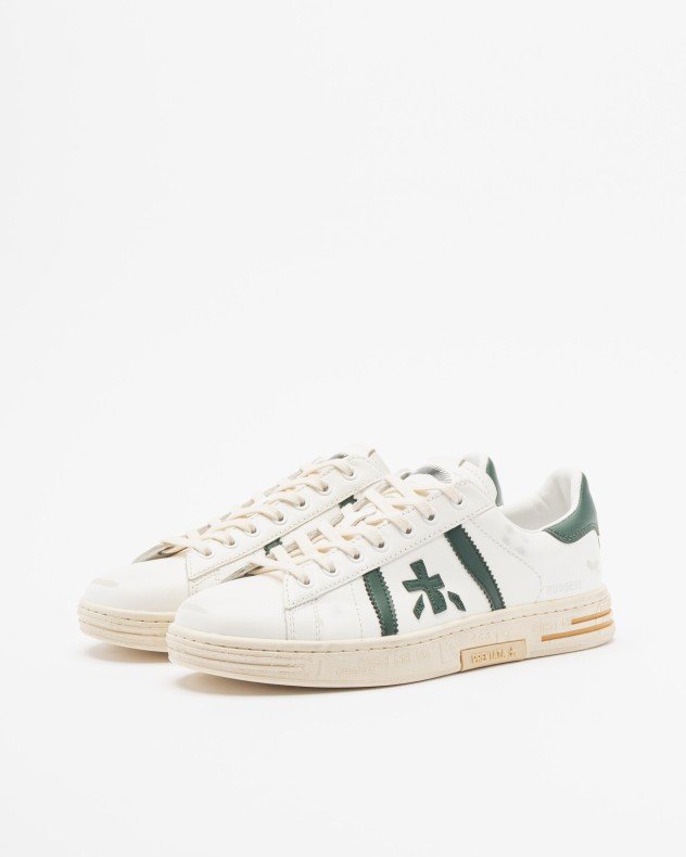 Premiata RUSSEL 8029 White Sneakers - White