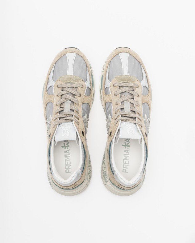 Premiata MASE 8023 Gray Sneakers - Gray