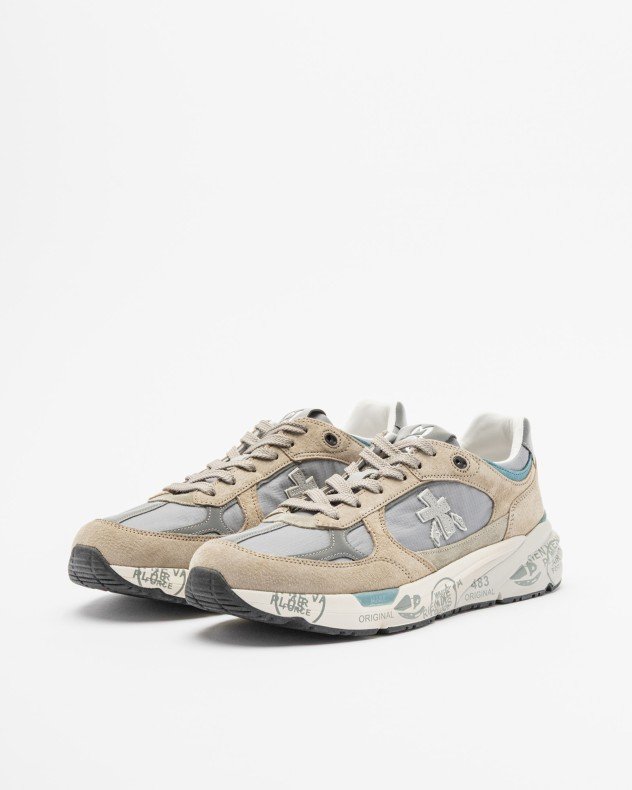 Premiata MASE 8023 Gray Sneakers - Gray