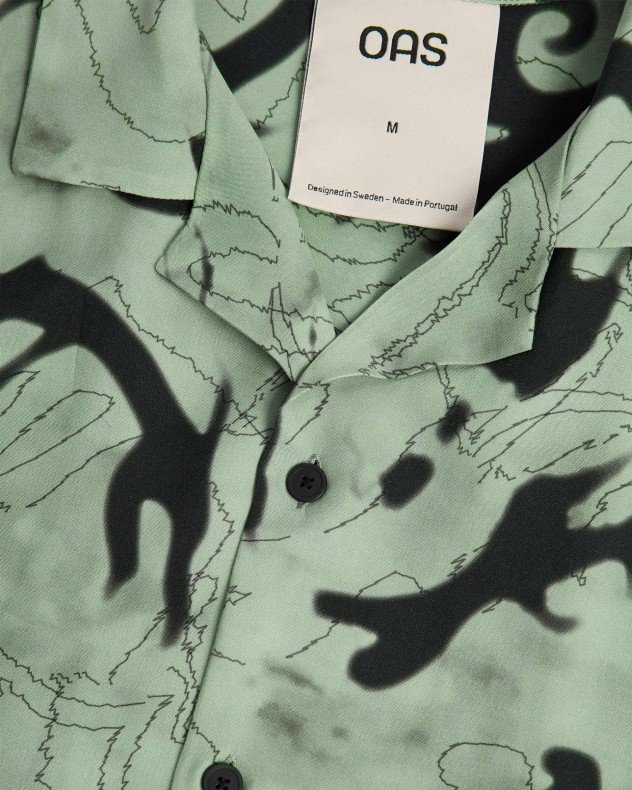 OAS Guardo Rocco Green Shirt - Green