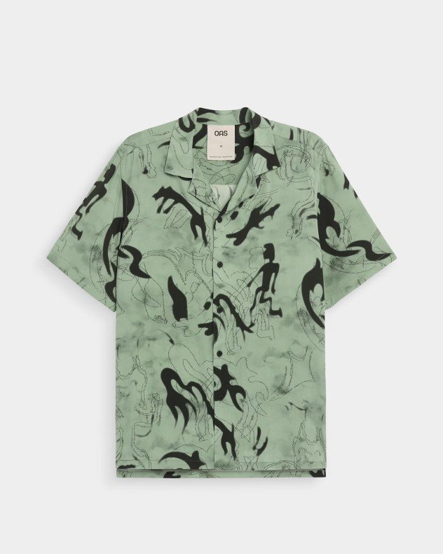 OAS Guardo Rocco Green Shirt - Green
