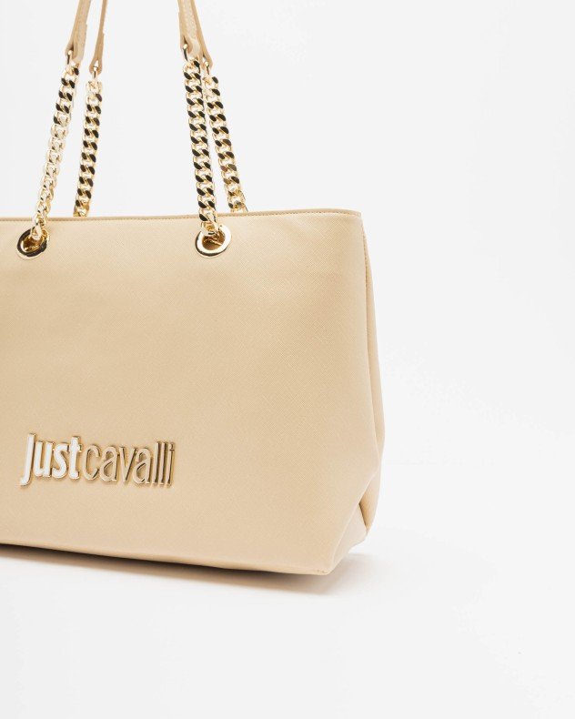 Just Cavalli 80RA4BB9 Black Bag - Beige