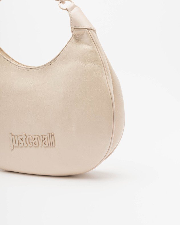 Just Cavalli 80RA4BC2 Black Hobo bag - Beige