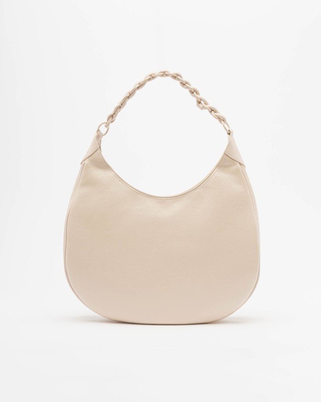 Just Cavalli 80RA4BC2 Black Hobo bag - Beige