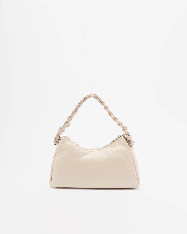 Just Cavalli 80RA4BC4 Black Baguette bag - Beige