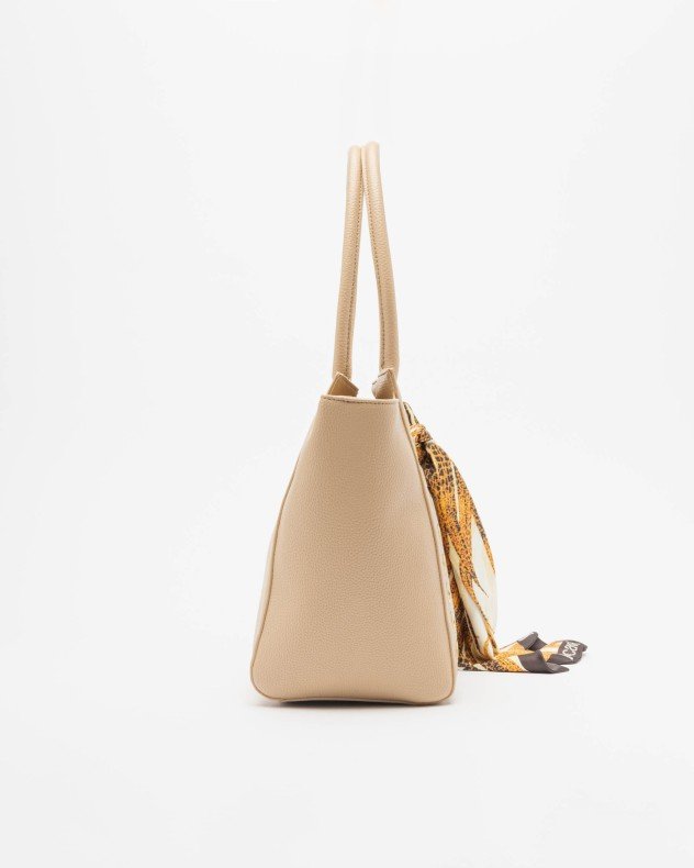 Just Cavalli 80RA4BF3 Black Shopper bag - Beige