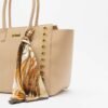 Just Cavalli 80RA4BF3 Black Shopper bag - Beige