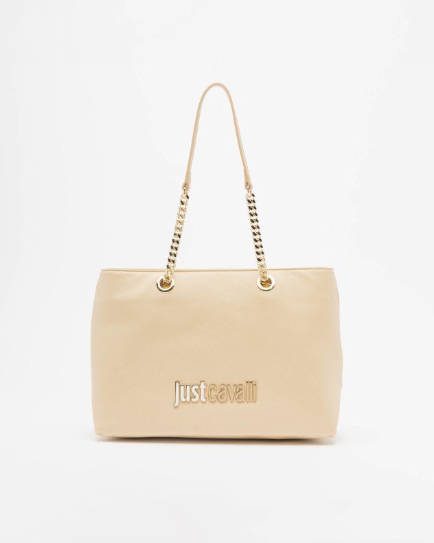 Just Cavalli 80RA4BB9 Black Bag - Beige