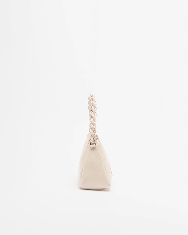 Just Cavalli 80RA4BC4 Black Baguette bag - Beige