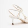 Liu Jo Tess 04 Golden High Heeled sandals - White