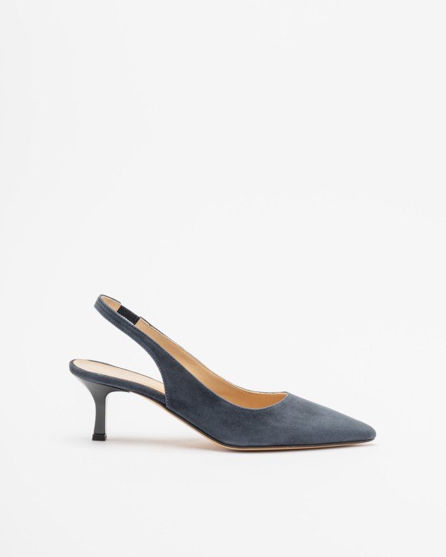 PROF SIMO 2582 Blue Slingback shoe - Blue