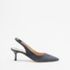 PROF SIMO 2582 Taupe Slingback shoe - Blue