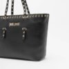 Just Cavalli 80RA4BU1 White Shopper bag - Black