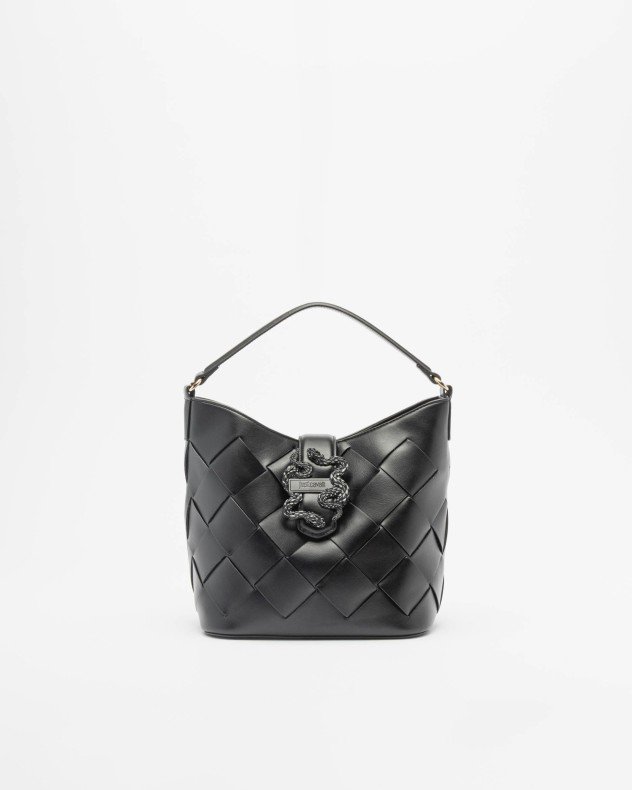 Just Cavalli 80RA4BM4 White Bag - Black