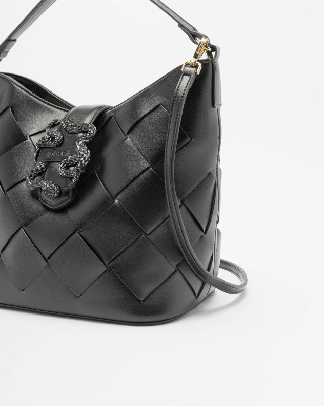 Just Cavalli 80RA4BM4 White Bag - Black