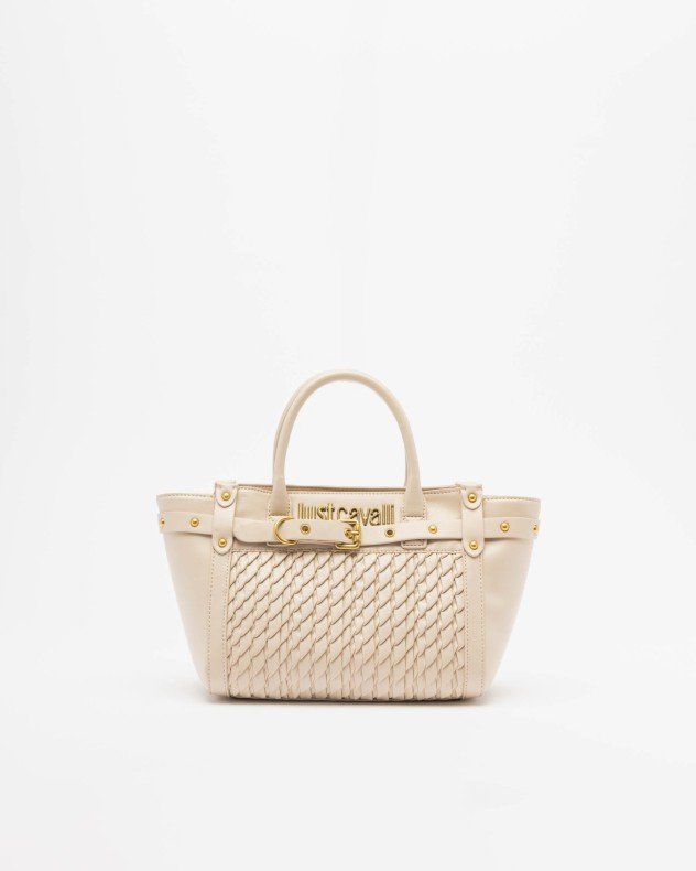 Just Cavalli 80RA4BG2 Black Shopper bag - Beige