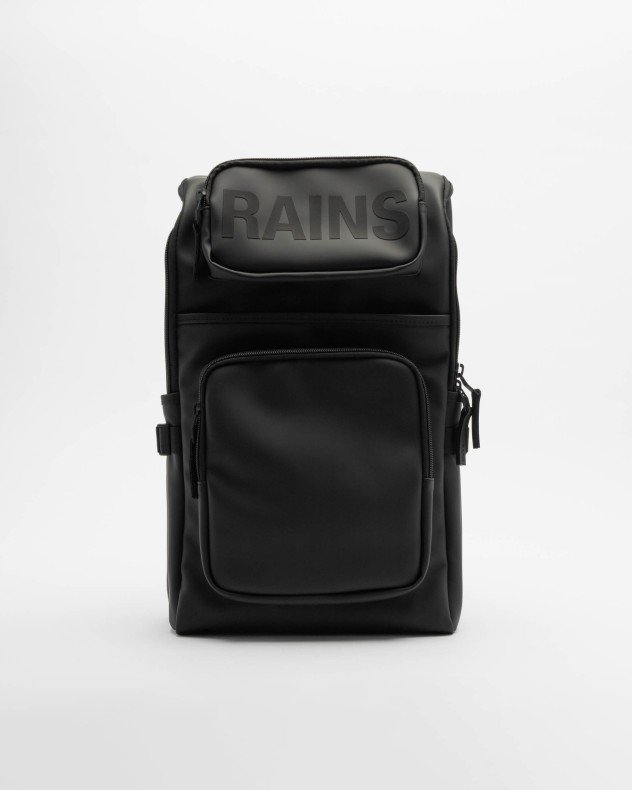 Rains Cargo Texel Green Backpack - Black