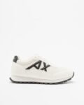Armani Exchange XM001960 Black Sneakers - White