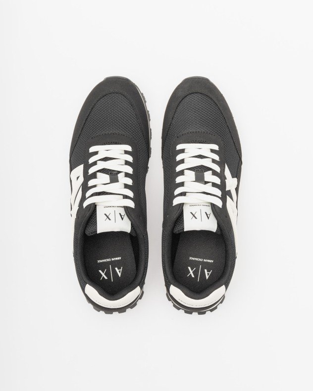 Armani Exchange XM001960 Black Sneakers - Black