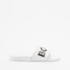 Boss Aryeh Green Sliders - White