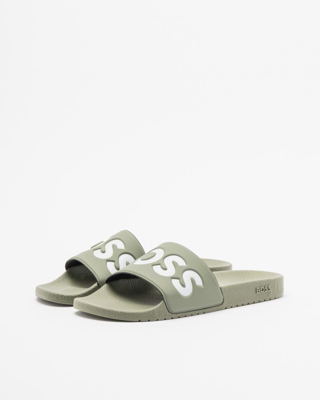 Boss Aryeh Green Sliders - Green