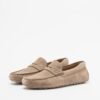 Boss Noel Mocc Brown Moccasins - Beige