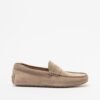 Boss Noel Mocc Brown Moccasins - Beige