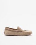 Boss Noel Mocc Brown Moccasins - Beige