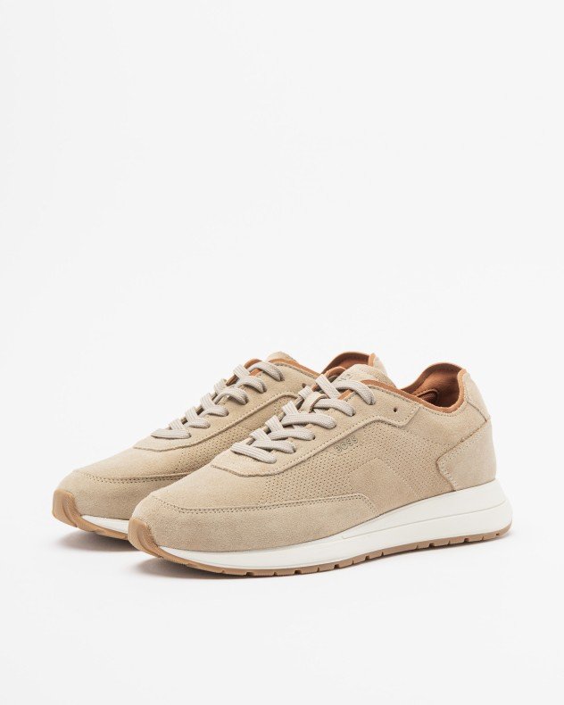 Boss Vinston Runn Beige Sneakers - Beige