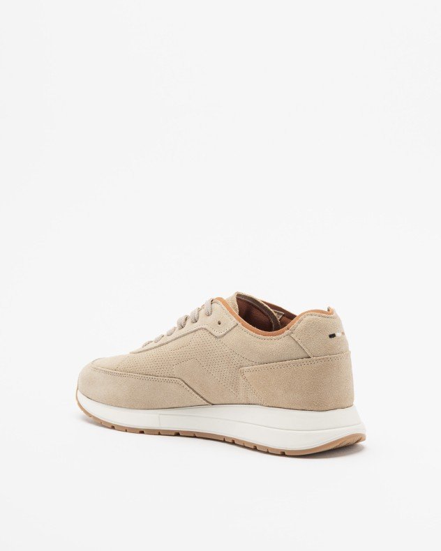 Boss Vinston Runn Beige Sneakers - Beige