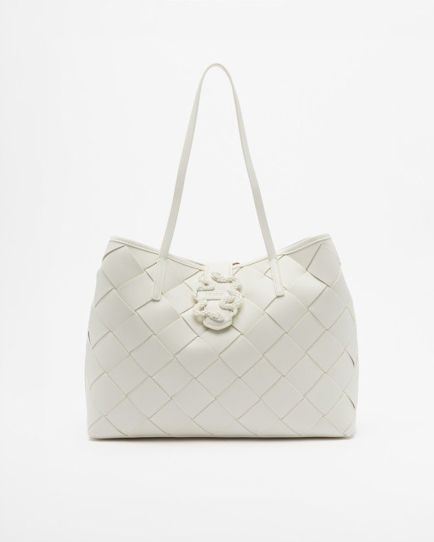 Just Cavalli 80RA4BM2 White Tote bag - White