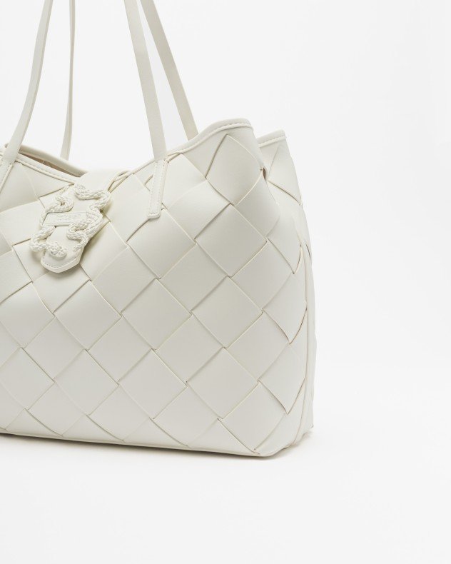 Just Cavalli 80RA4BM2 White Tote bag - White