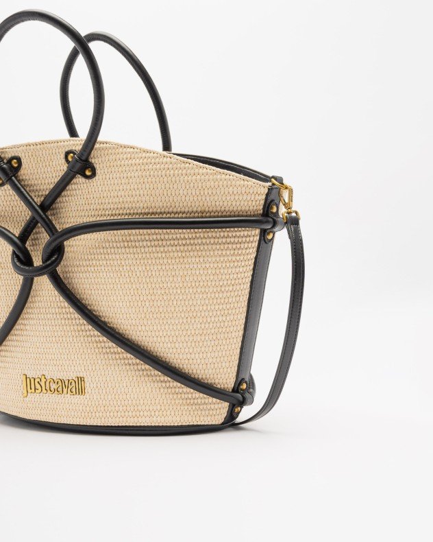 Just Cavalli 80RA4BR2 Beige Shopper bag - Beige