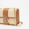 Armani Exchange XW000070 White Crossbody bag - Camel