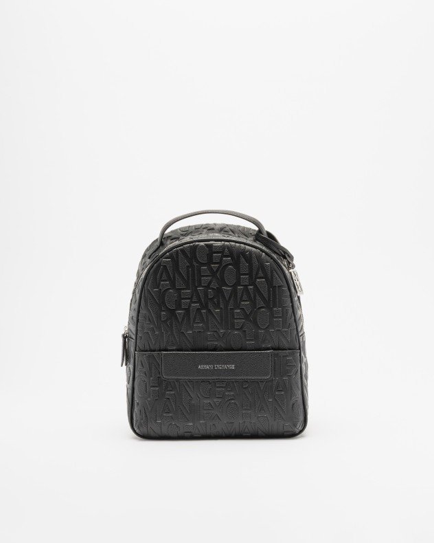 Armani Exchange XW002234 Black Backpack - Black