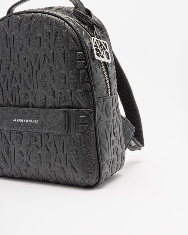Armani Exchange XW002234 Black Backpack - Black
