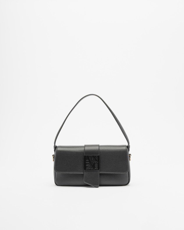 Armani Exchange XW002592 White Shoulder bag - Black