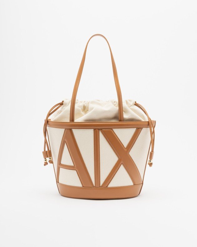 Armani Exchange XW002607 Beige Bag - Beige