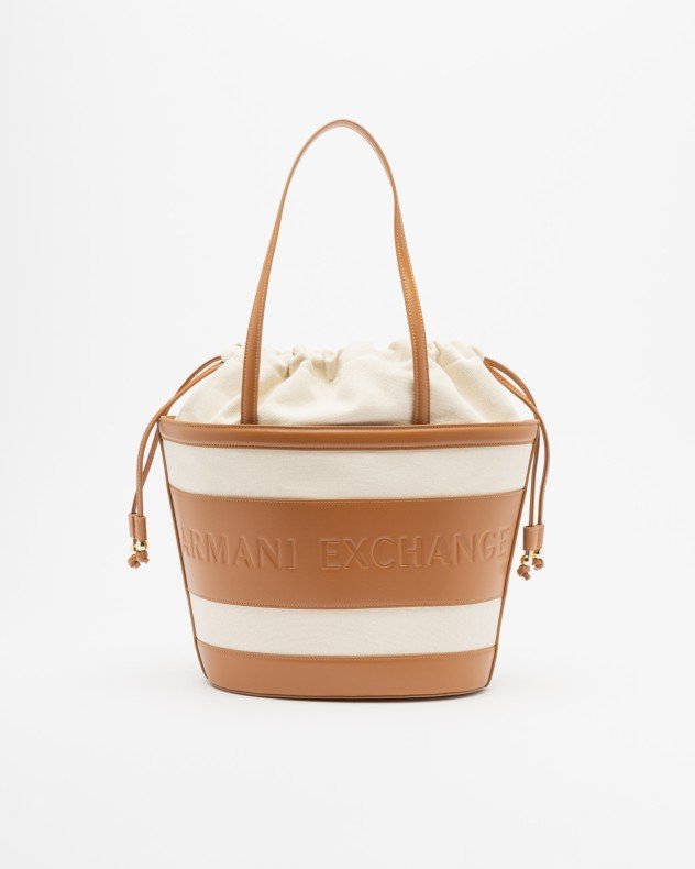 Armani Exchange XW002607 Beige Bag - Beige