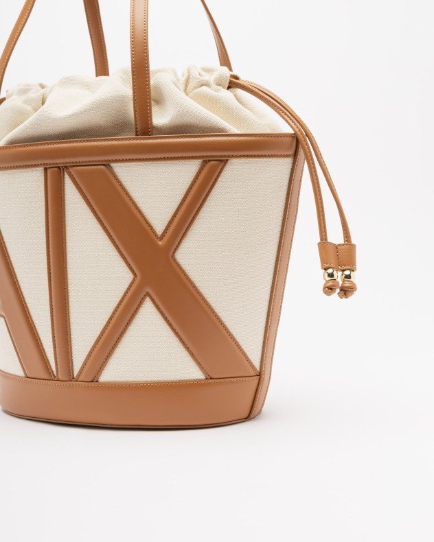 Armani Exchange XW002607 Beige Bag - Beige