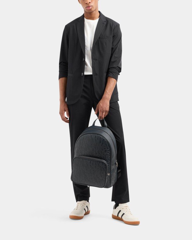 Armani Exchange 8NZP49 Blue classic pants - Black