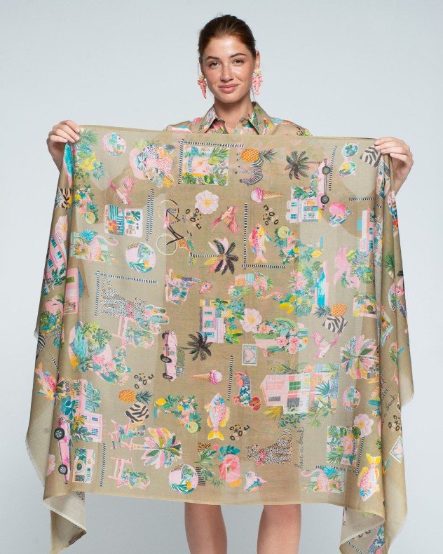 VilaGallo 33530 Multicolour Scarf - Multicolour