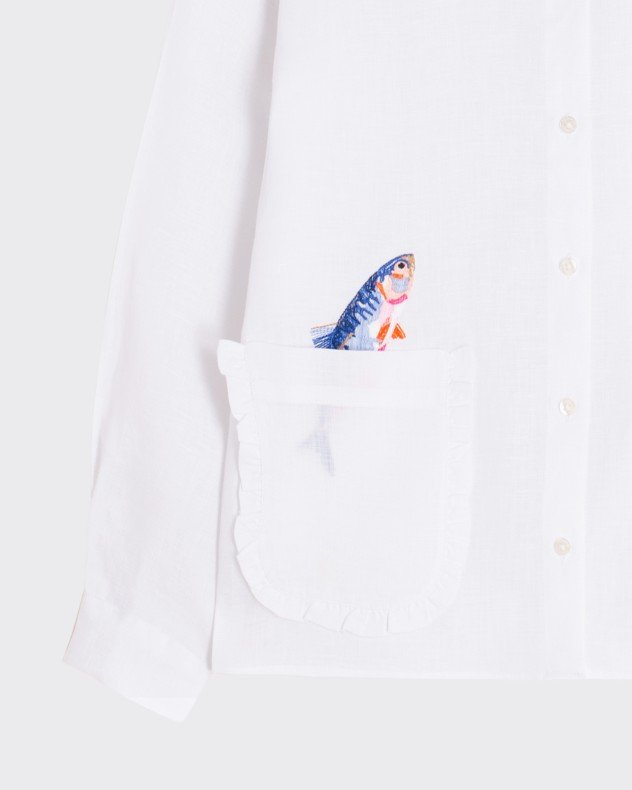 VilaGallo 33617 White Shirt - White