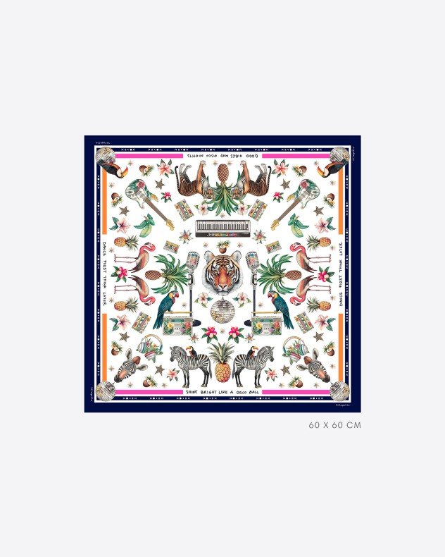 VilaGallo 33632 White Scarf - White