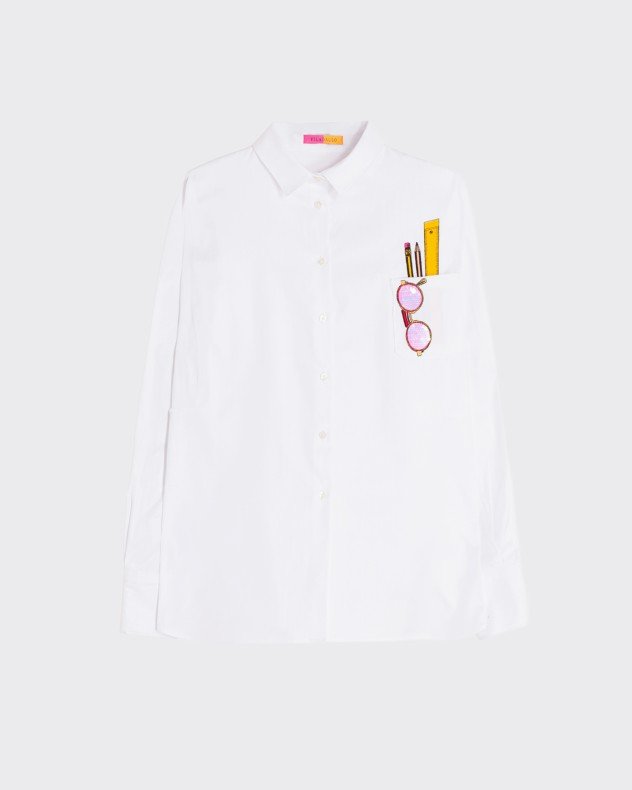 VilaGallo 33637 White Shirt - White
