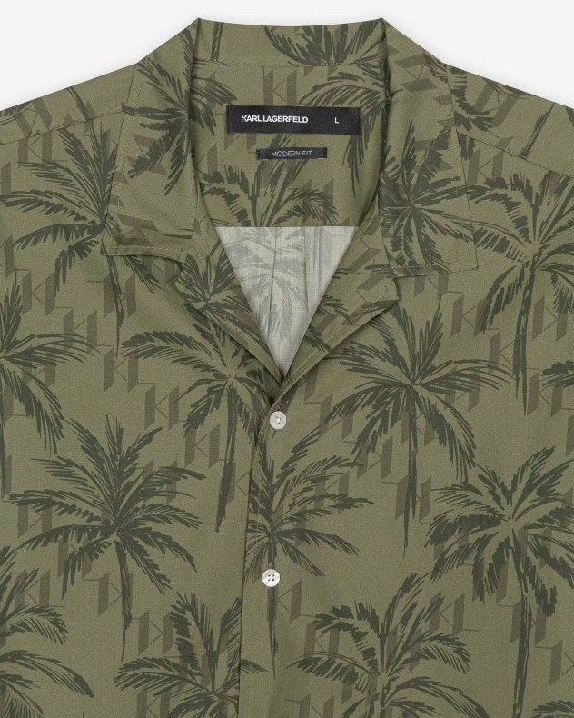 Karl Lagerfeld 605521-562625 Green Shirt - Green