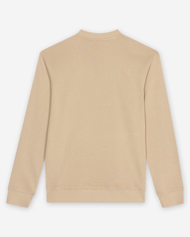 Versace Jeans Couture Logo Rubber Blue Sweater - Beige
