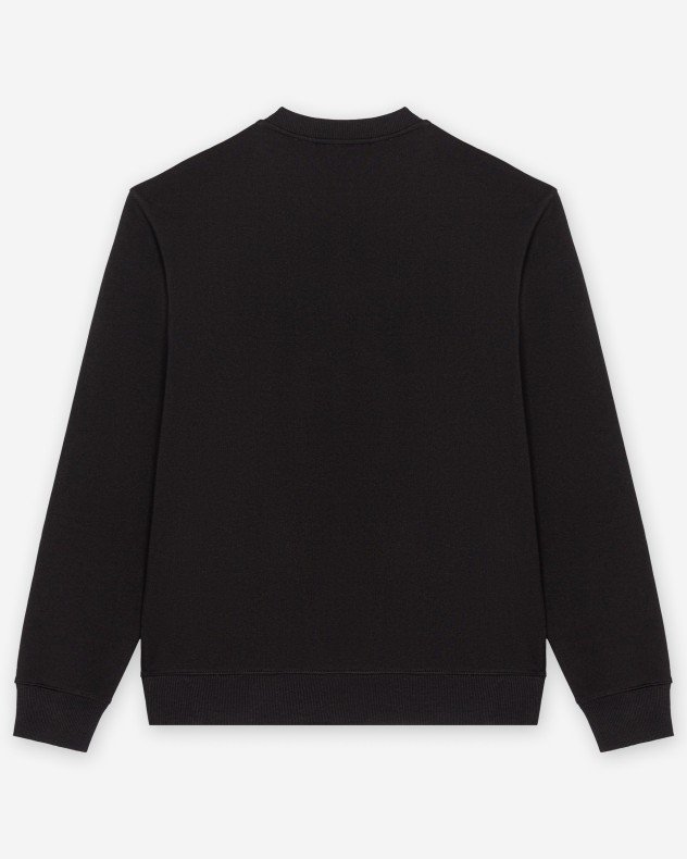 Versace Jeans Couture Embossed Black Sweater - Black