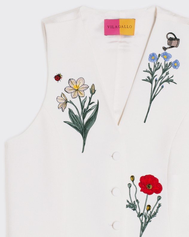 VilaGallo 33224 Beige Vest - Beige