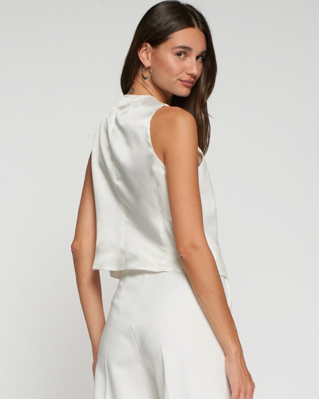 VilaGallo 33224 Beige Vest - Beige